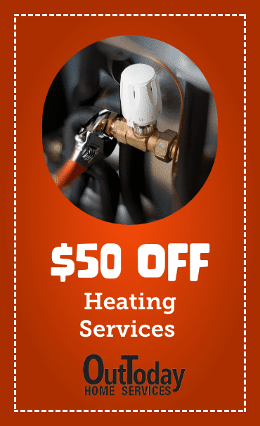 $50 OFF Heating service