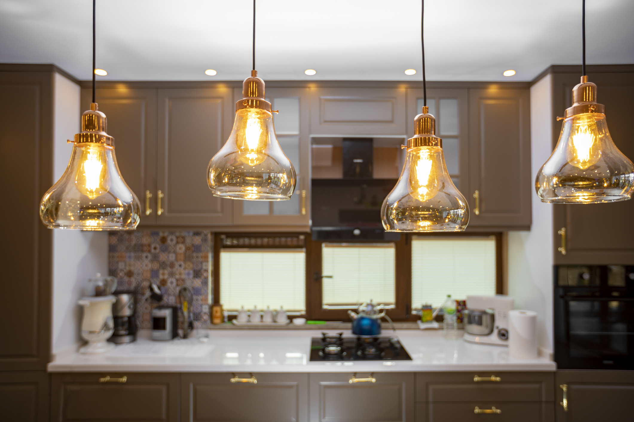 custom light installation